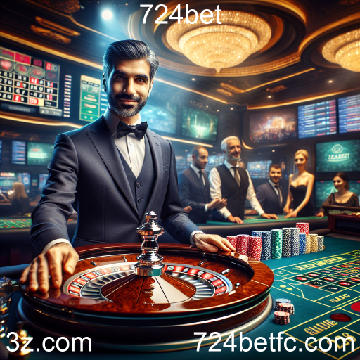 Experiência Imersiva nos Jogos Ao Vivo da 724bet